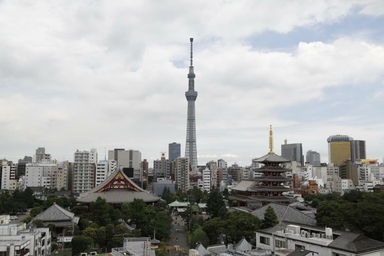 Hotel Onyado Nono Asakusa Natural Hot Spring Tokio Exterior foto